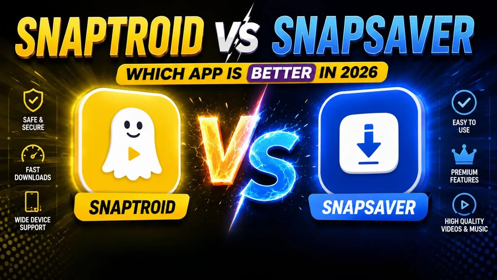 Snaptroid vs. SnapSaver